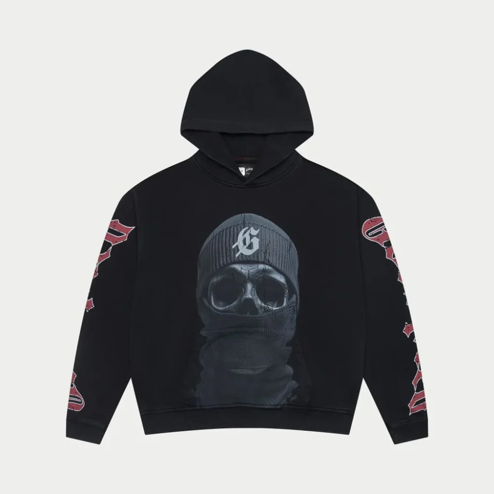 God Speed Chrome Seduction Embroidered Hoodie (Black)