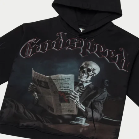 God Speed Chrome Seduction Embroidered Hoodie (Black)