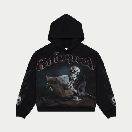 God Speed Chrome Seduction Embroidered Hoodie (Black)