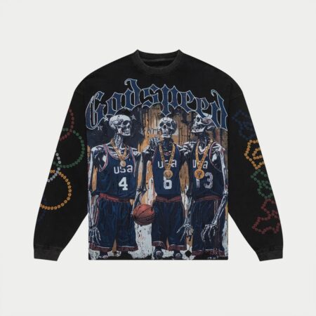 God Speed DreamTeam ’24 LS T-Shirt (Vintage Black)