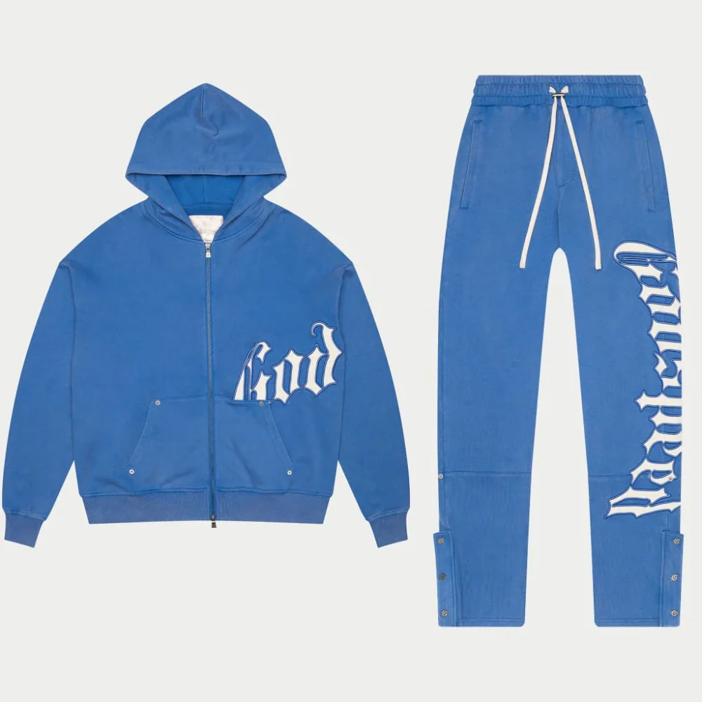 GOD Speed Tracksuit – Blue