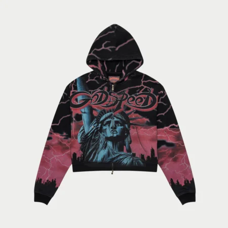 God Speed Voltage Zip Hoodie (Red)