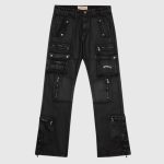Godspeed Flare Premium Cargo Pants – Black