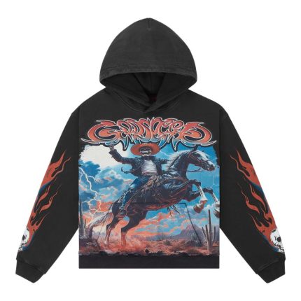 Godspeed Best Western Black Wash Hoodie