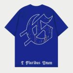 Godspeed Deep Sea Skull Vintage Graphic Tee – Royal Blue