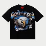 Godspeed Eagle Strike Vintage Chrome Graphic Tee
