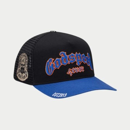 Godspeed Gs Forever Trucker Black & Blue & Orange Hat