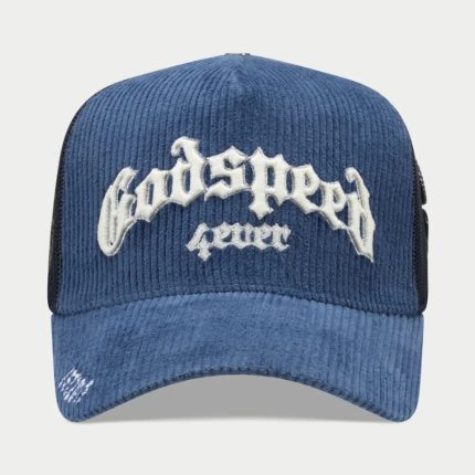 Godspeed Gs Forever Trucker Saphire Corduroy Hat