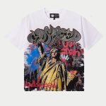 Godspeed Liberty Graffiti Vintage Graphic Tee