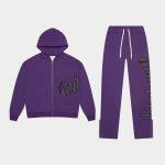 Godspeed OG Logo Purple & Grey Sweatsuit