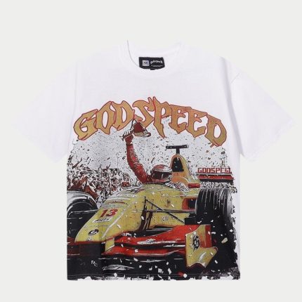 Godspeed Vintage Racing Graphic Oversized T-Shirt